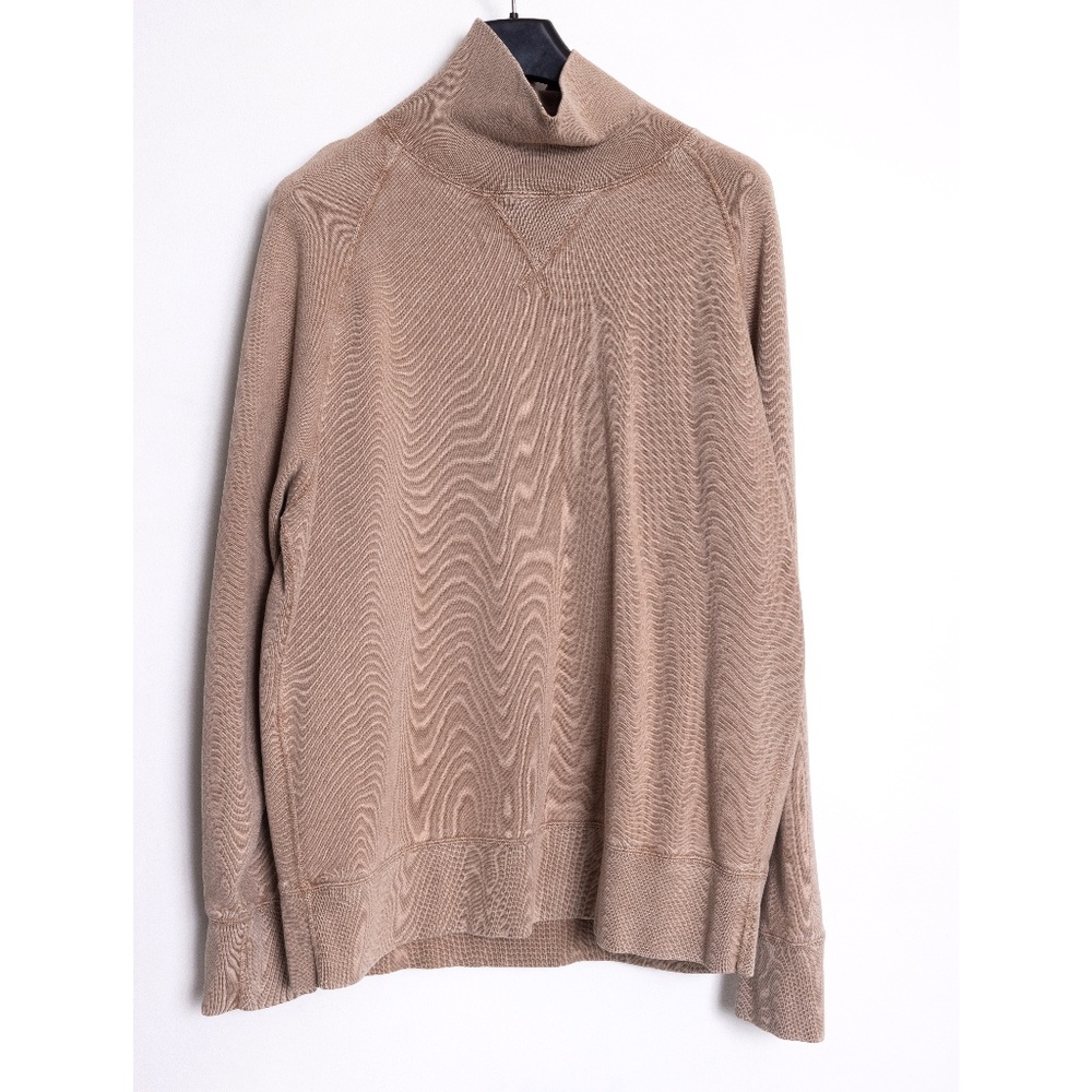 Todd Snyder x Champion Turtleneck Tan Sweatshirt | XX-large
